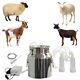Milking Machine For Goats Cows, Pulsation Vacuum Pump, Withbucket, Goat, 14l