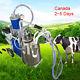 Milking Machine Milker For Farm Cows + Bucket Piston Vacuum Pump Canada Stock