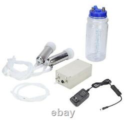 Milking Machine for Cow 2L Portable Household Electric Cow Milker Vacuum-Puls