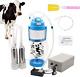 Milking Machine For Cow Electric Milker 3l Portable Pulsation Vacuum Pump