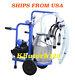 Milking Machine For Cows 120v 30l/ 7.4 Us Gal Stainless Steel Milker Free Extras