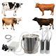 Milking Machine For Goats Cows, Pulsation Vacuum Pump Milker, Milking Supplies W
