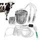 New Goat Milking Machine Goat Milker 9l 304 Stainless Steel Bucket For Cows