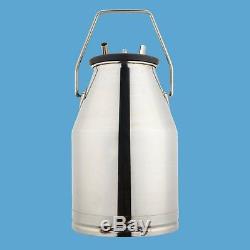 New 25L Bucket Electric Milking Machine For farm Cows Goat Milk Stainless Steel