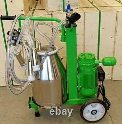 Oil-Free Vacuum Pump Electric Milking Machine For Cows Factory Direct