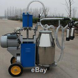 Portable Electric Milking Machine Milker Cow & Goat Milking Machine 220V