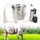Portable Electric Milking Machine Vacuum Impulse Pump For Cow Goat Milker 5l