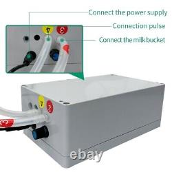 Portable Electric Milking Machine Vacuum Pump For Farm Cow Sheep Goat Milking 5L