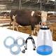 Portable Transparent Bucket Double Scale 25l Cow Milker Dairy Milking Device Kit