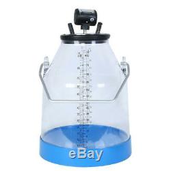 Portable Transparent Bucket Double Scale 32L Cow Milker Dairy Milking Device Kit