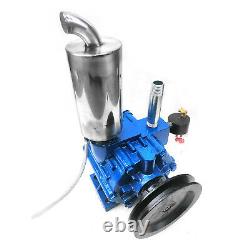 Portable Vacuum Pump For Cow Milking Bucket Tank Machine 220L/min 1440RPM