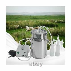 S SMAUTOP 7L Electric Milking Machine for Goat Cow Stainless Steel Vacuum Pum