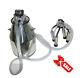 Safety Stainless Steel Cow Milker Goats Milking Machine Vacuum Pump 25l New Sale