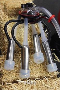 Tulsan Cow Milking Machine Portable Electric WITH Repair Kit Box included Free