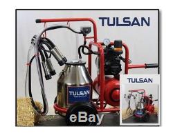 Tulsan, Goat/cow Milking Machine Hybrid, Electric Portable. Milk Cows And Goats