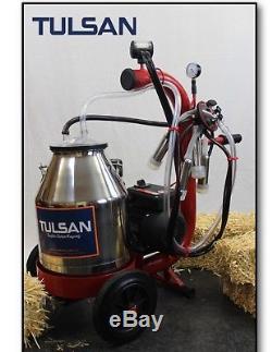 Tulsan, Mini Cow Milking Machine, Portable Electric Milking System Complete