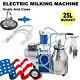 Us Milker Electric Piston Vacuum Pump Milking Machine For Farm Goats Cows Bucket