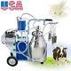 Us Shipelectric Milking Machine Milker For Cows 25l Bucket Stainless Steel 110v