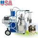Usa 25l Electric Milking Machine For Cows With Bucket 2 Plug 12cows/h Milker Fda