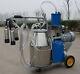 Usa Electric Milking Machine Cows 25l Bucket Wheels Piston Vacuum Pump Ajustable