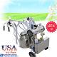 Usa Portable Double Tank Milker Electric Vacuum Pump Milking Machine For Cows