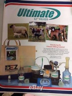 Udderly EZ Electric Milker for Goats, Cows, or Horses
