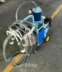 Used 110V Stainless Steel Piston Milker Electric Milking Machine for Cows/Goats