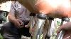 Using The New Milking Machine