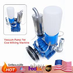 Vacuum Pump Cow Milking Machine For Cow Goat Milker Bucket Tank Barrel 250 L/min