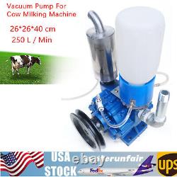 Vacuum Pump Cow Milking Machine For Cow Goat Milker Bucket Tank Barrel 250 L/min