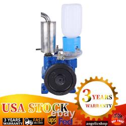 Vacuum Pump For Cow Milking Machine Milker Bucket Tank Barrel 110V 250 L/M US