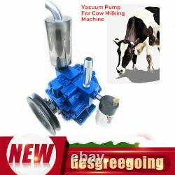 Vacuum Pump For Cow Milking Machine Milker Stainless Steel Bucket 220 L/min