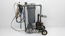 Vintage De Laval Sterling Milker Vacuum Pump Machine No. 20 Yard Art Steampunk