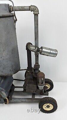 Vintage De Laval Sterling Milker Vacuum Pump Machine No. 20 Yard Art Steampunk