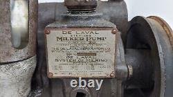 Vintage De Laval Sterling Milker Vacuum Pump Machine No. 20 Yard Art Steampunk