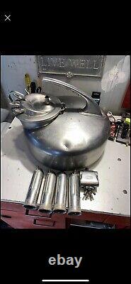 Vintage Surge Cow or Dairy Milker Stainless Steel Babson Brothers Co. Untested