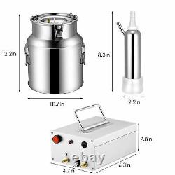 14l Pompe À Vide Électrique De Vache De Chèvre Milker Machine De Traite Pulsation De Vache Bovins Us