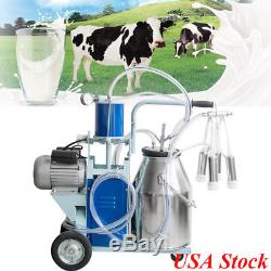 25l-machine À Traire Électrique-pour-chèvres-vaches-withbucket-sheep-550w-piston-on-sale