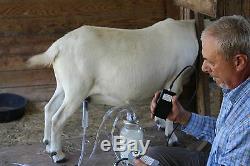 Dansha Farms The Frontier Goat Sheep Machine À Lait Rechargeable Pac 1 Gall