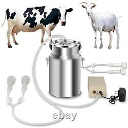 Diyarea Machine De Traite De Chèvre2 En 1 Machine À Lait Pour Vaches Et Chèvresaspirateur Électrique