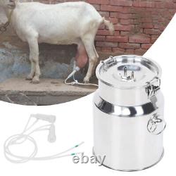 (For Goat) Machine électrique de traite à aspiration de 5L pour chèvre et vache domestique