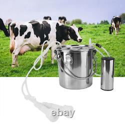 Kit de traite portable pour chèvres, brebis et vaches avec machine à traire électrique et prise UE