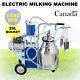 Machine À Traire Électrique 25l Pour Des Vaches Avec Le Seau 12cows / Hour Milker Farm 550w Ca