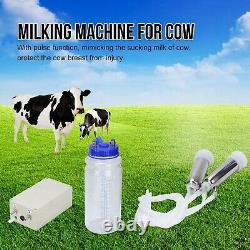 Machine À Traiter Pour Vaches 2l Portable À Usage Domestique Laitière Électrique Pour Vaches Vacuum-puls