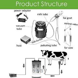 Machine De Traite De Chèvre Électrique Pour Vaches Moutons Portable Pulsation Machine De Traite