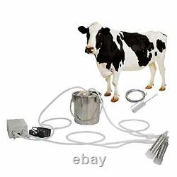 Machine De Traite Portative Électrique Pour Vaches, Fournitures De Traite Pour Impulsions Sous Vide