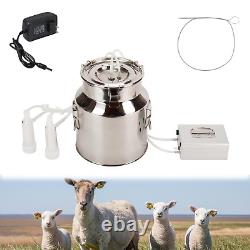 Machine à traire électrique de chèvre de 14L, machine à traire portable pour vaches et chèvres