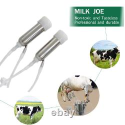 Machine à traire électrique pour vache de 7L avec pulsation automatique alimentée par une batterie rechargeable
