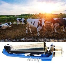 Machine à traire les vaches PSU Milking Parlour Farm Milk Meter Animal (31kg pour le bétail)