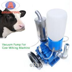 Machine à traire les vaches à pompe à vide pour seau de traite de vache chèvre réservoir tonneau 250 L/min